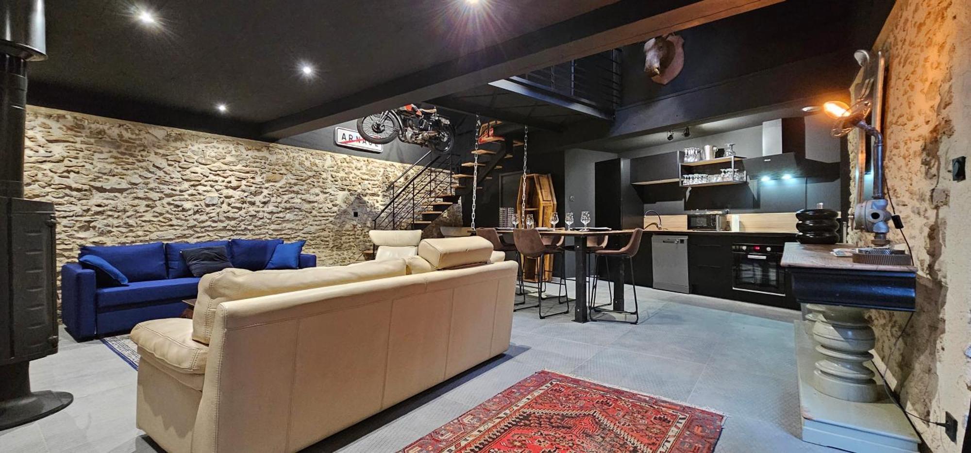Paddock 24 Arnage - Loft Le Mans Vila Exterior foto